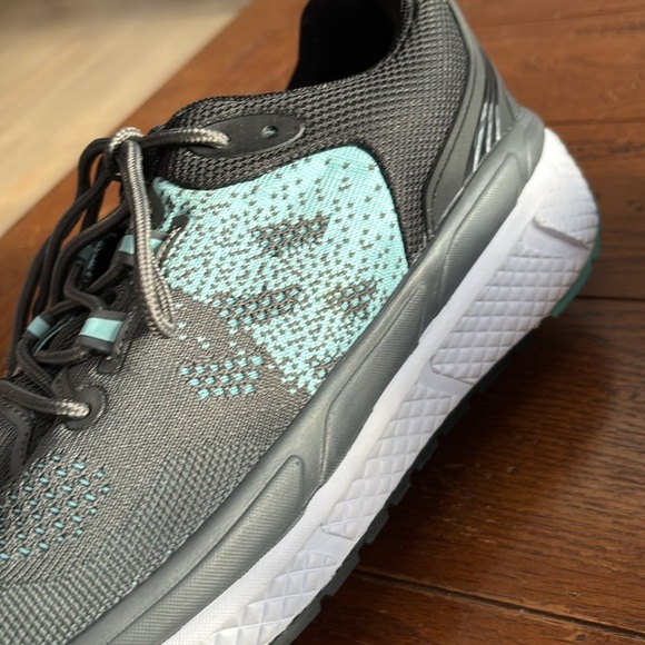 Propet Ultra Walking Shoe Women’s Grey/Mint Supportive Sneaker Size 12 Narrow - Picture 9 of 13